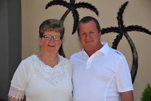 Your Hosts at Agros Guesthouse in Kimberley - Peter & Alta Adams